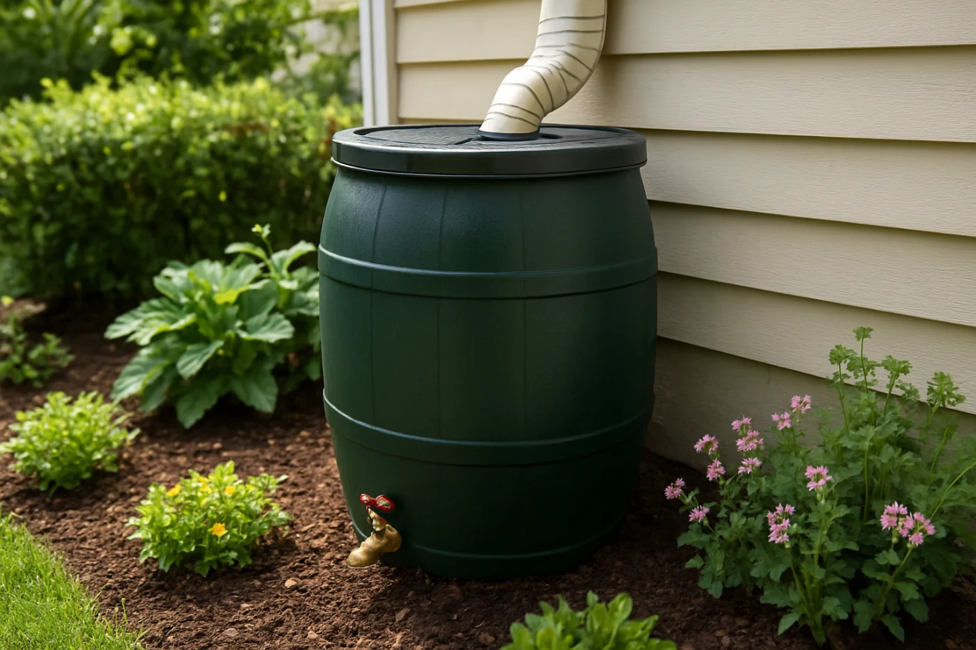 Regenwater opvangen in de tuin: slimme opties